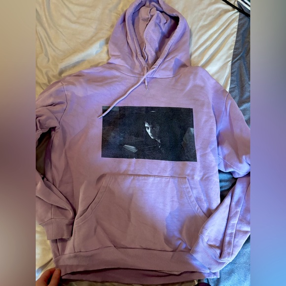 Dumbgood Tops - Beetlejuice Lydia Purple Hoodie